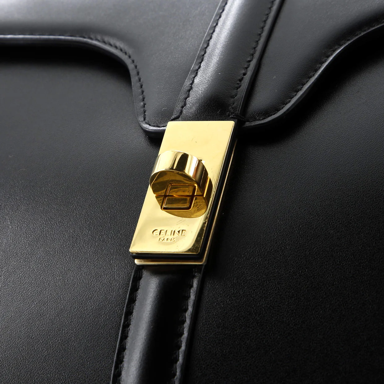 16 Top Handle Bag Smooth Calfskin Small - Deep Luxury