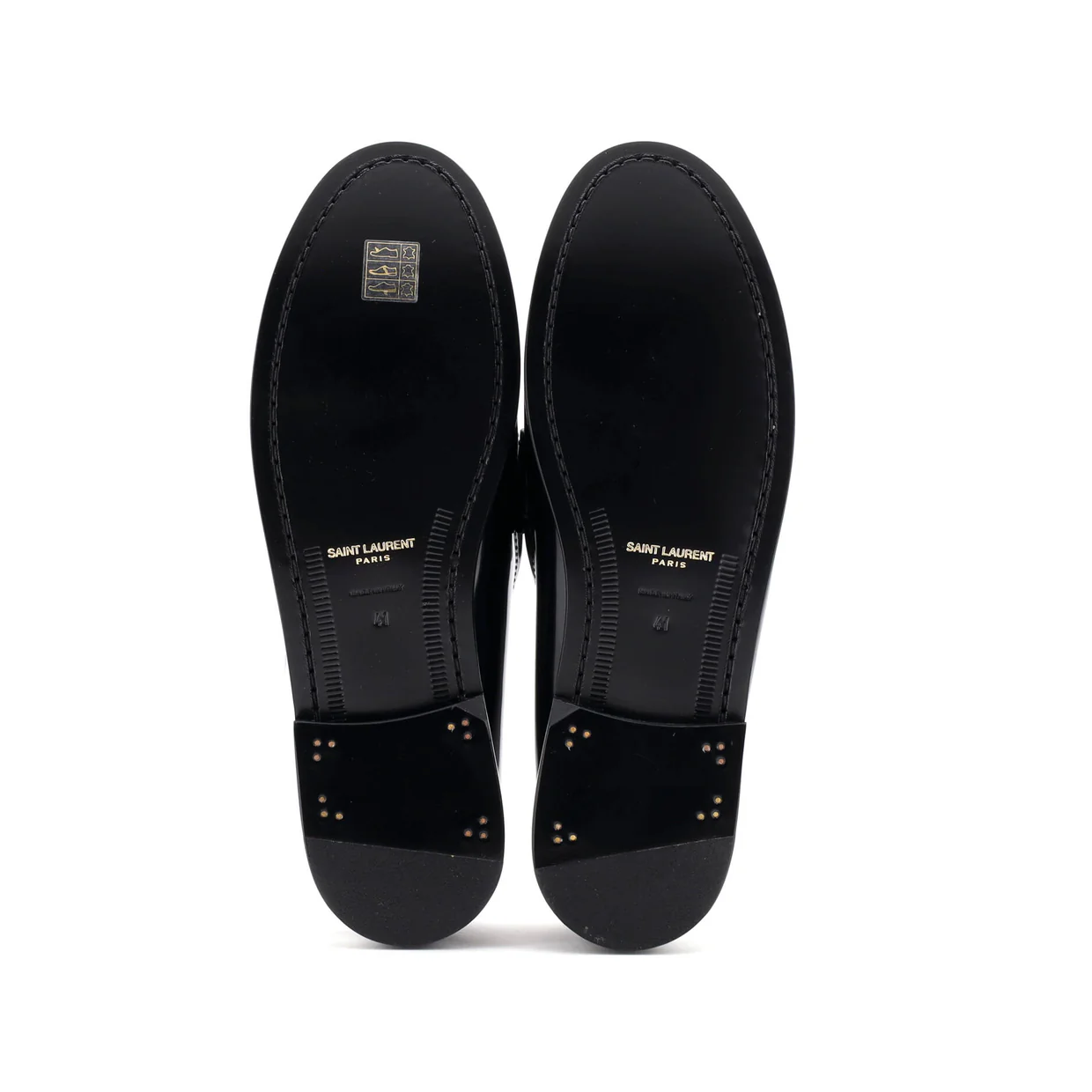 Women's Le Monogram Penny Loafers Leather - Deep Luxury