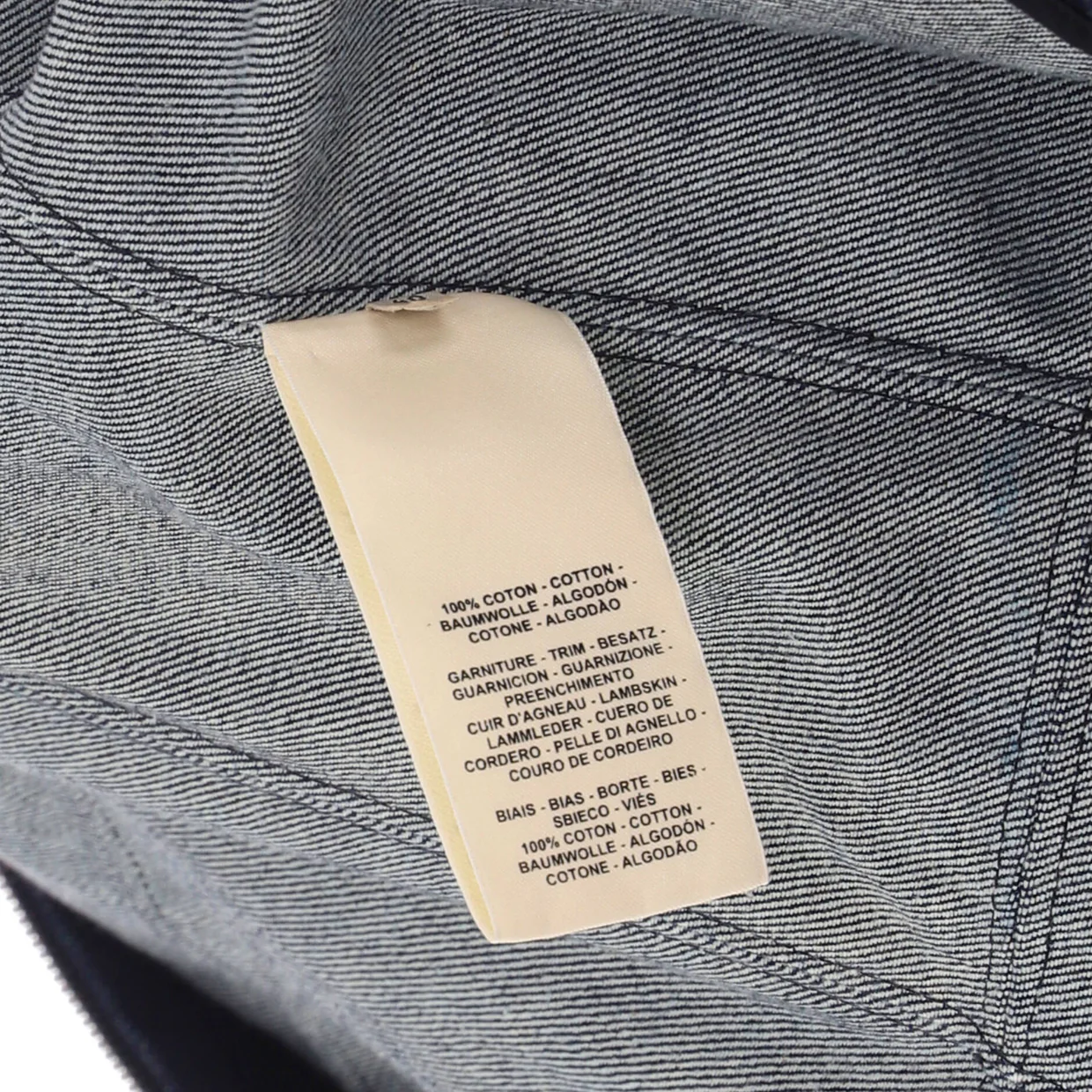 Women's Tablier Dress Jacket Denim - Deep Luxury