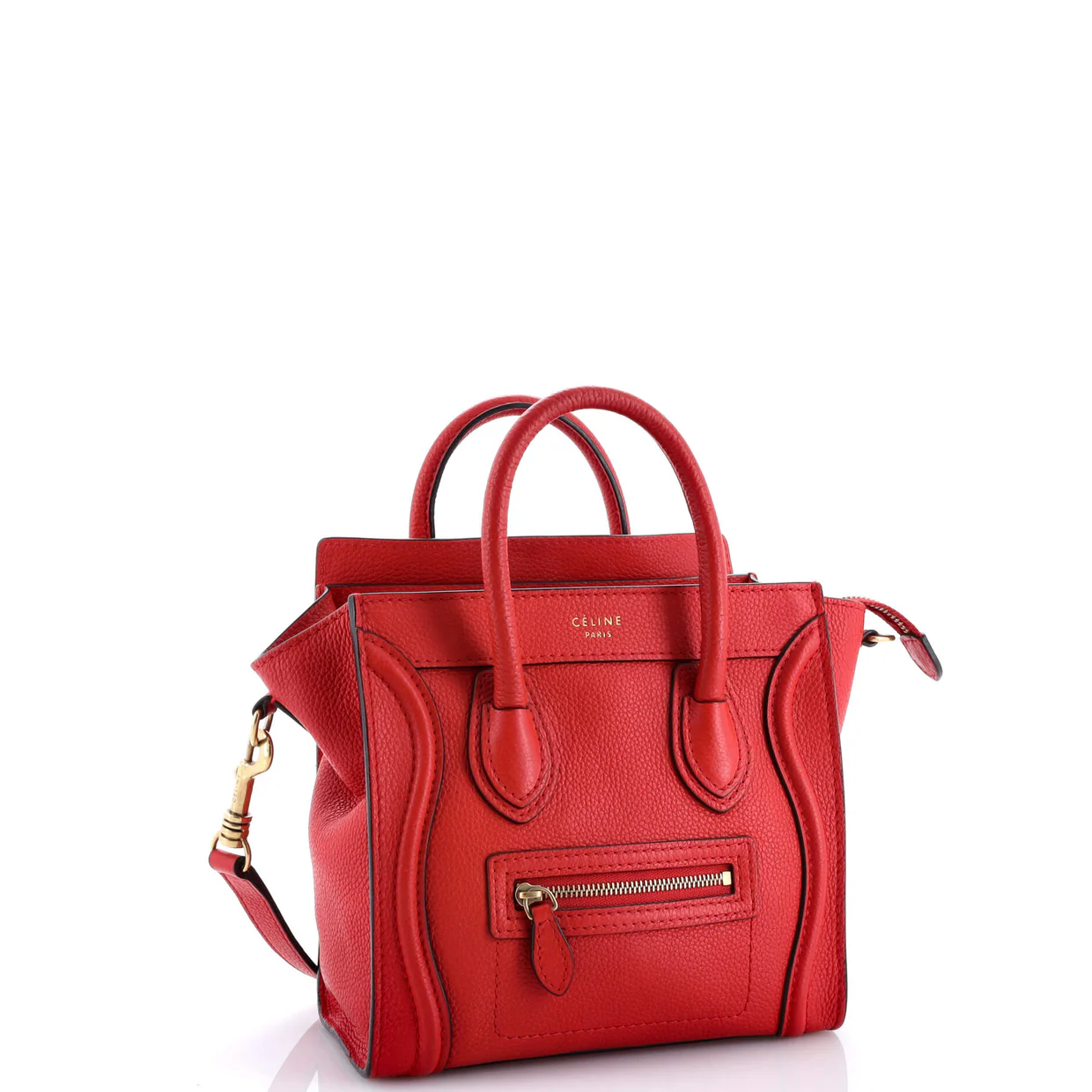 Luggage Bag Grainy Leather Nano - Deep Luxury