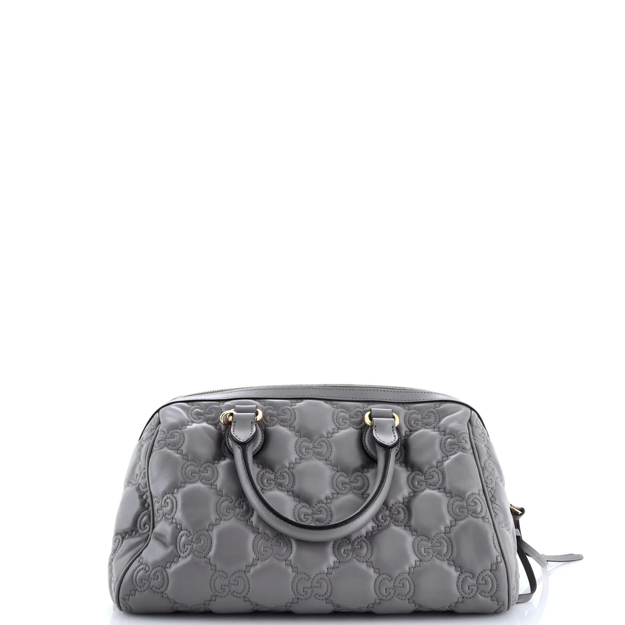 Ophidia Convertible Boston Top Handle Bag GG Matelasse Leather Medium - Deep Luxury