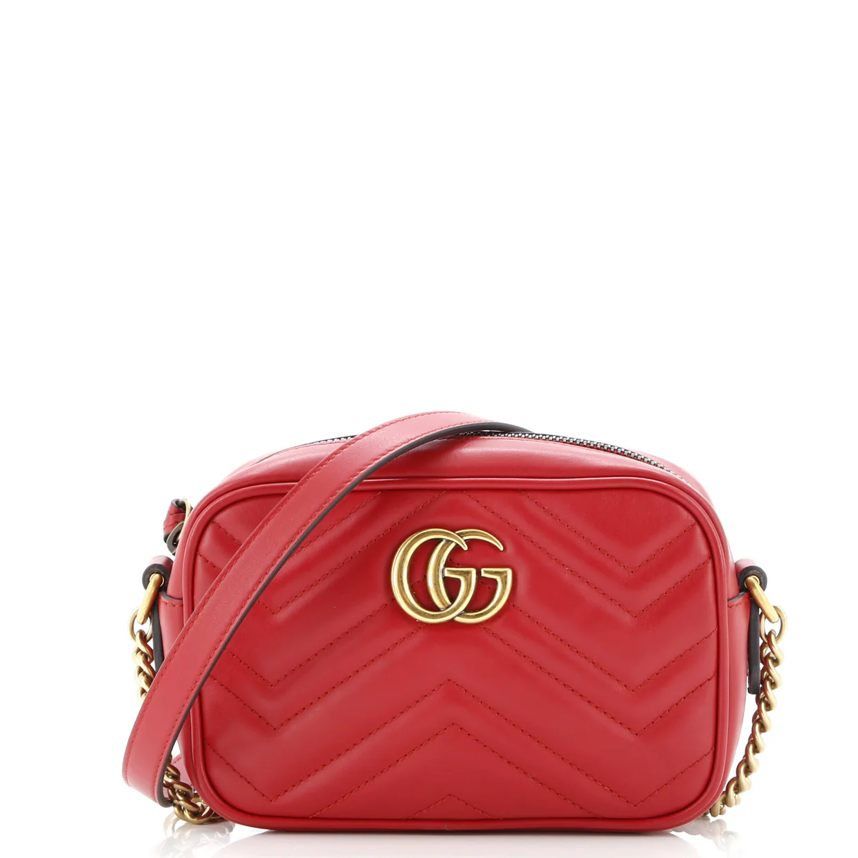 GG Marmont Shoulder Bag Matelasse Leather Mini - Deep Luxury