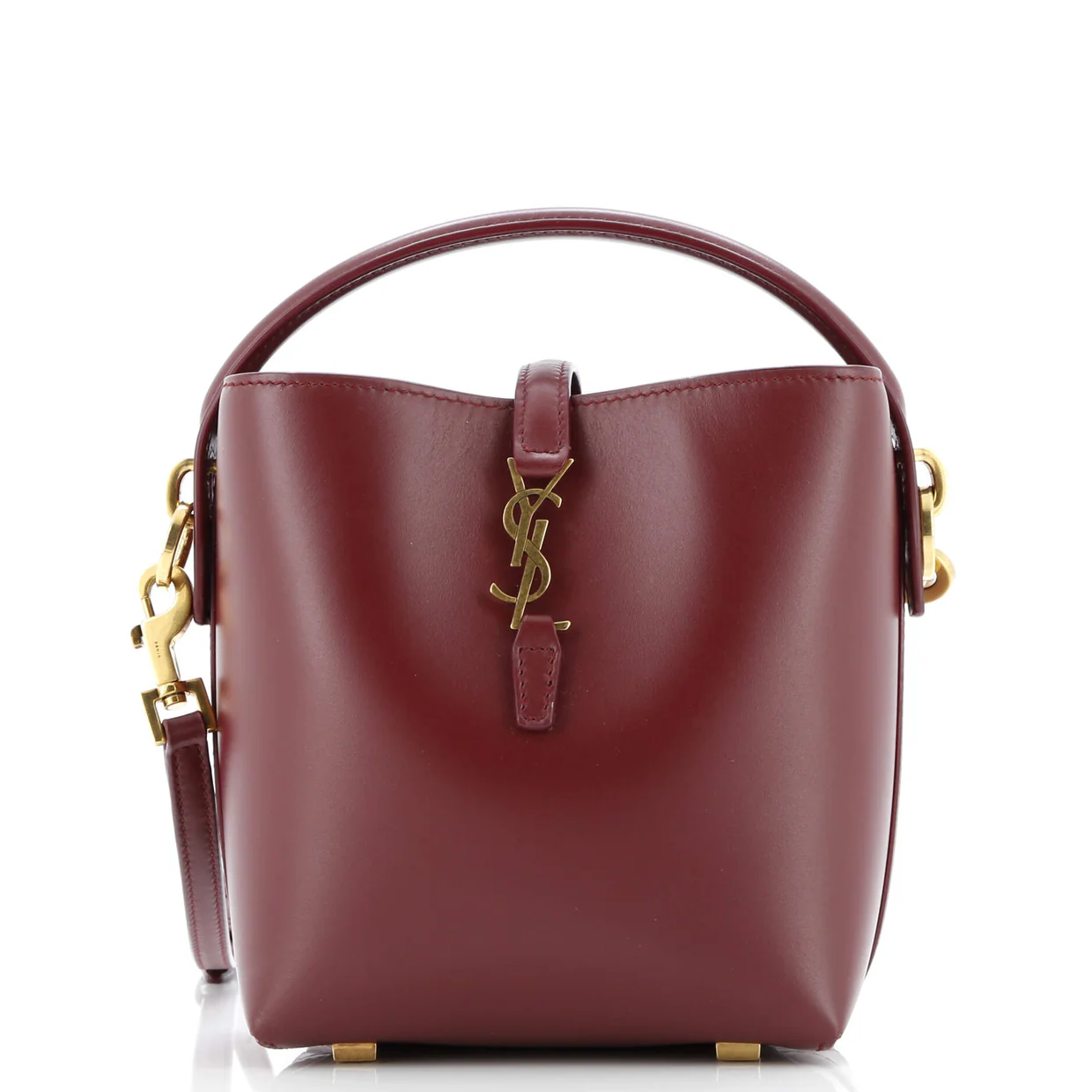 Le 37 Bucket Bag Leather Mini - Deep Luxury