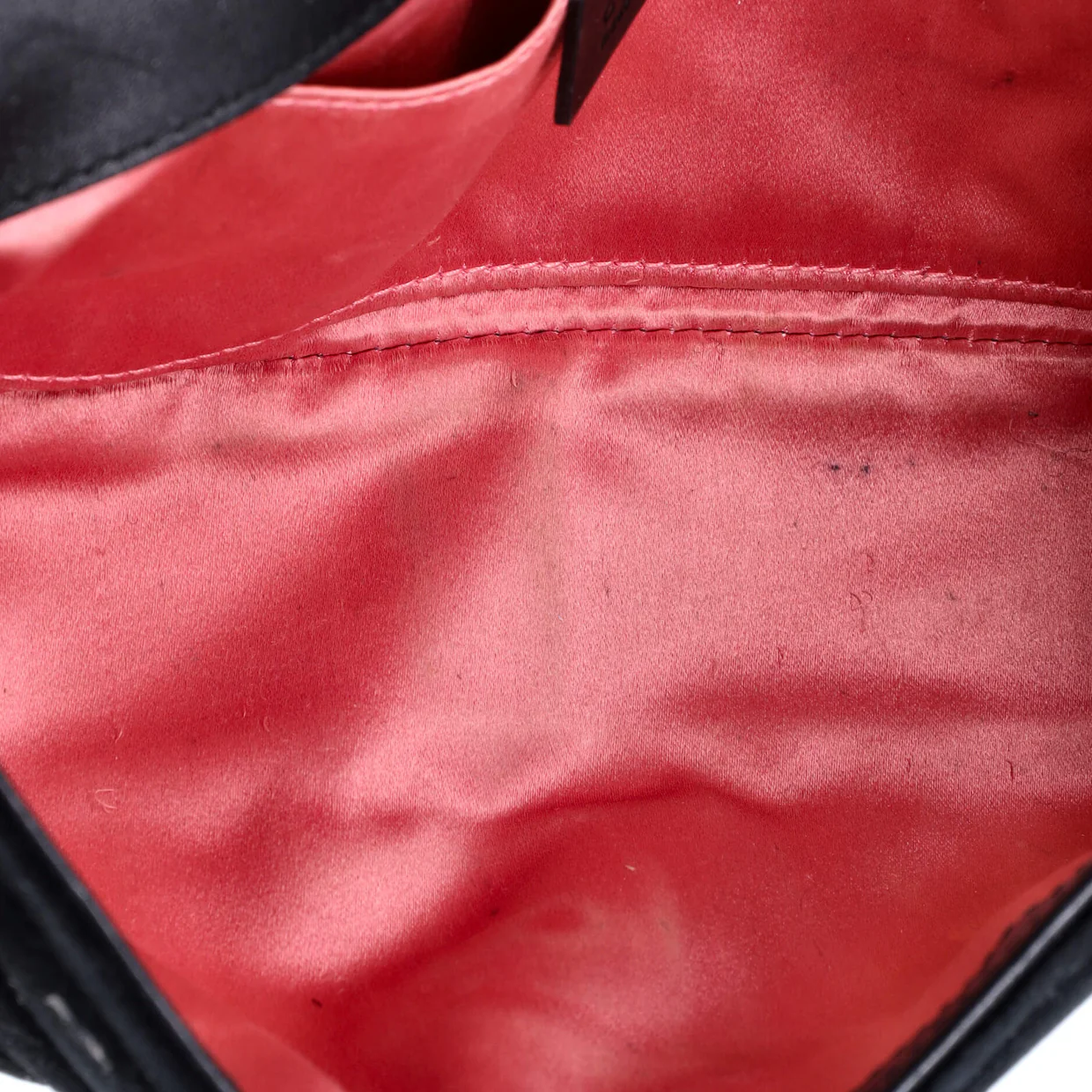 GG Marmont Flap Bag Matelasse Velvet Small - Deep Luxury