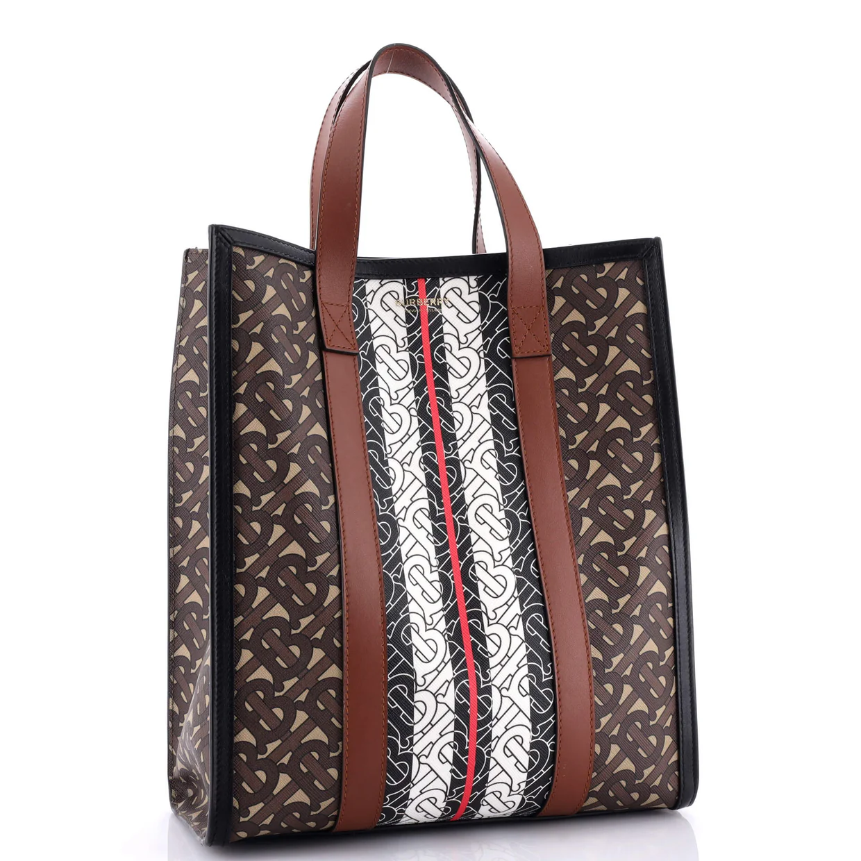 Portrait Tote Monogram E-Canvas Small - Deep Luxury