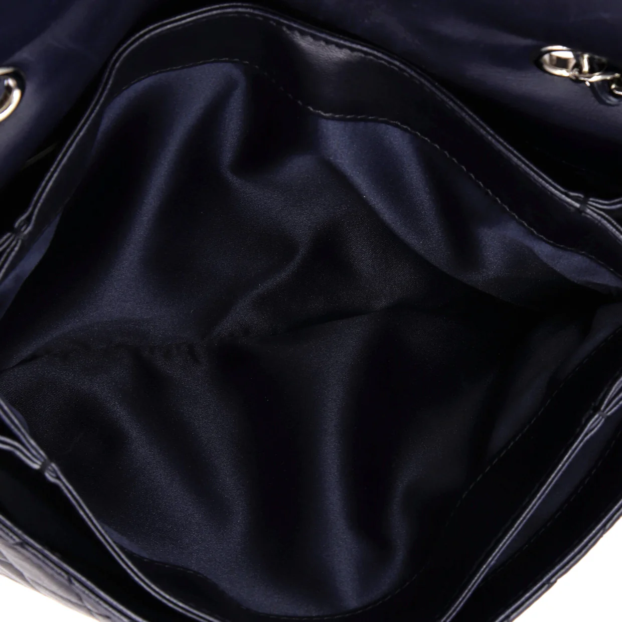 3 Flap Bag NM Quilted Lambskin Jumbo - Deep Luxury