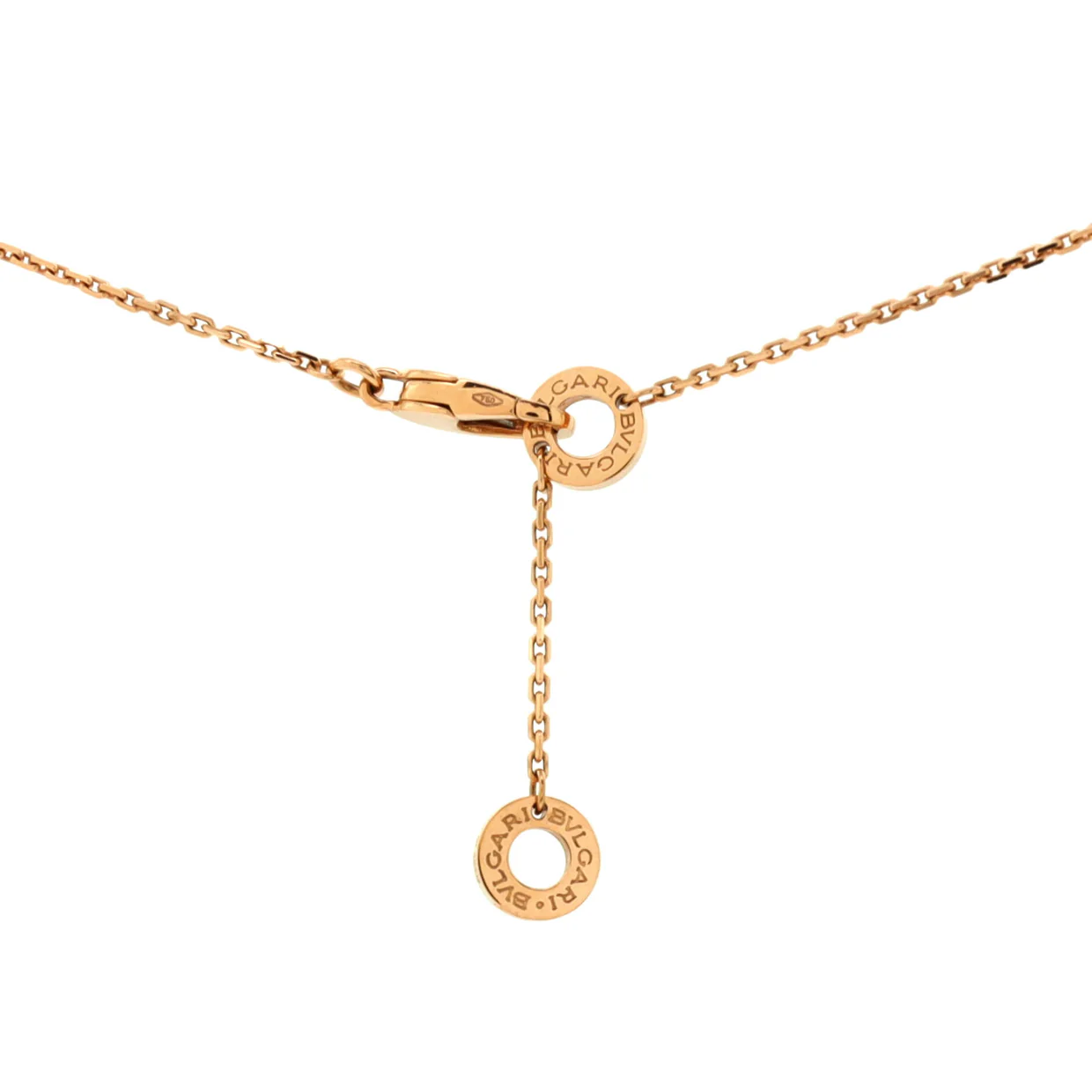 Divas' Dream Pendant Necklace 18K Rose Gold with Diamonds Large - Deep Luxury
