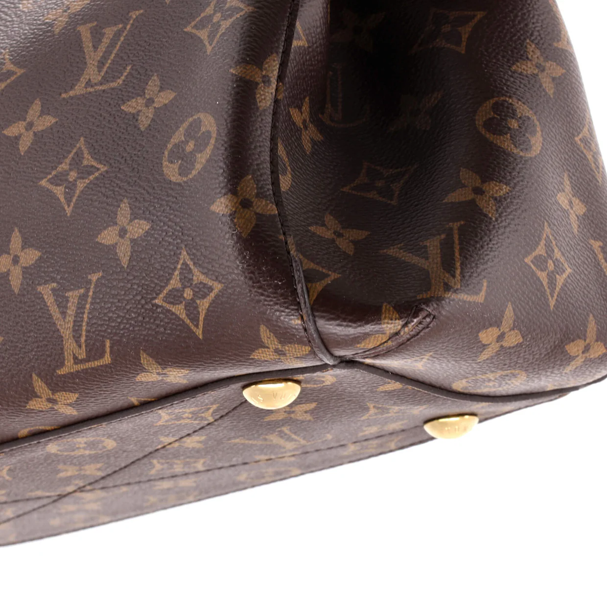 Montaigne Handbag Monogram Canvas MM - Deep Luxury