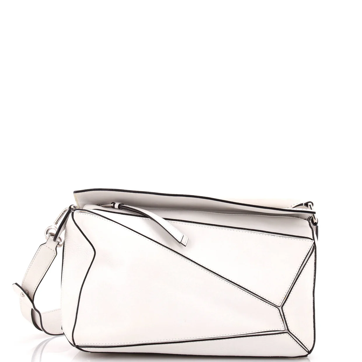 Puzzle Bag Leather Medium - Deep Luxury