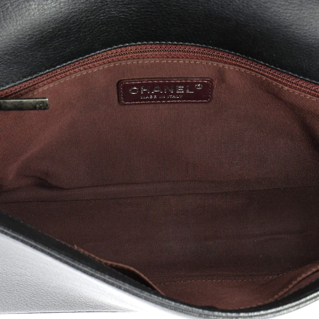 Boy Flap Bag Quilted Goatskin with Patent New Medium - Deep Luxury