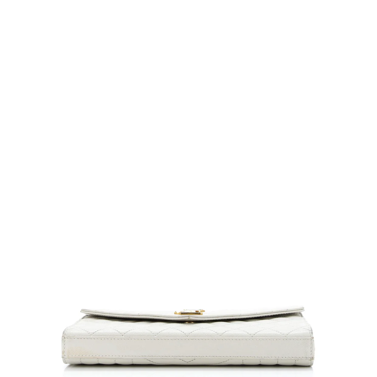 Classic Monogram Chain Wallet Mixed Matelasse Leather Medium - Deep Luxury