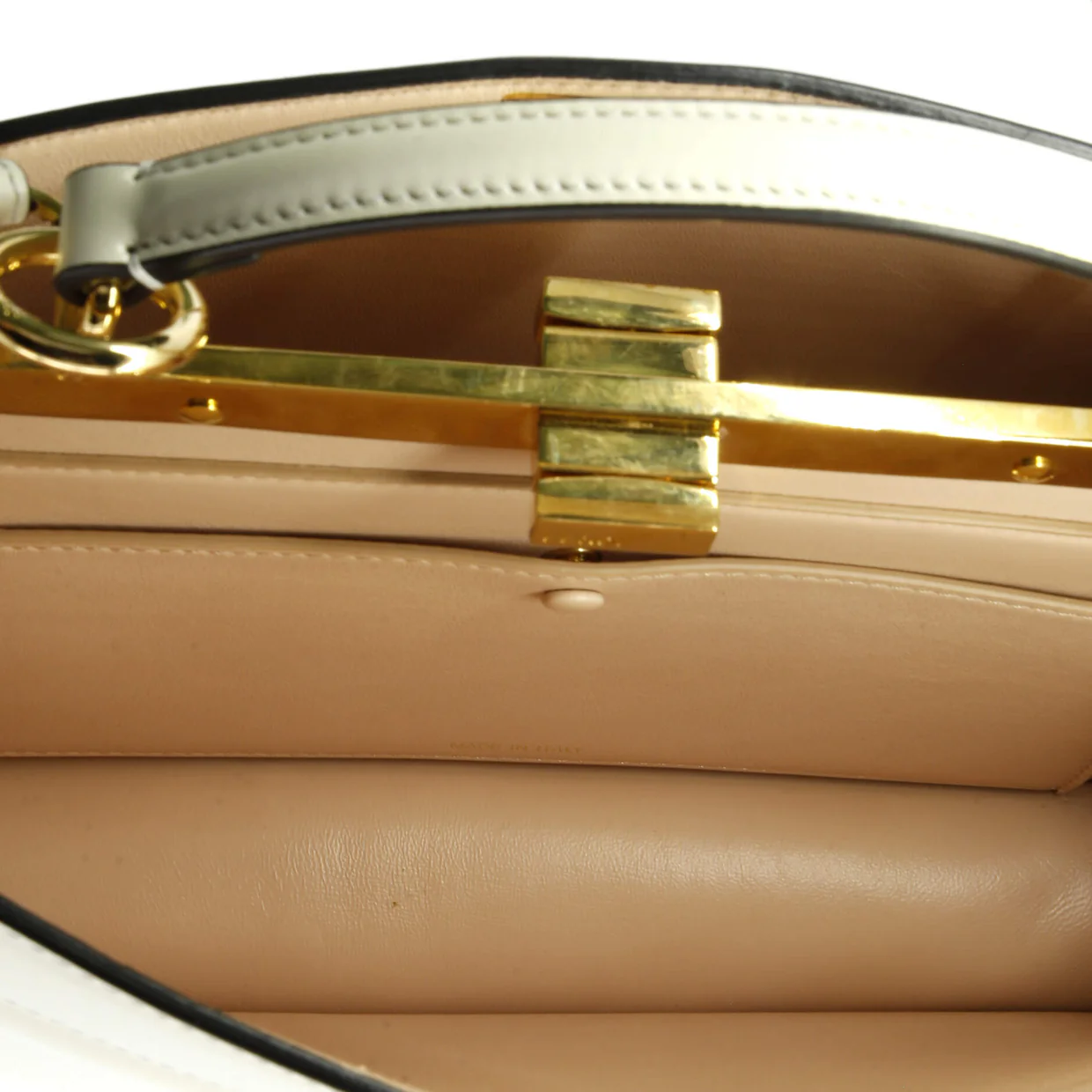 Peekaboo ISeeU Bag Leather East West - Deep Luxury