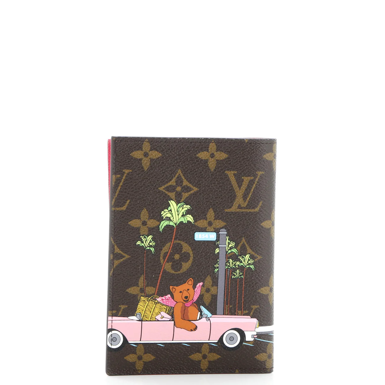 Passport Cover Limited Edition Vivienne Xmas Monogram Canvas - Deep Luxury