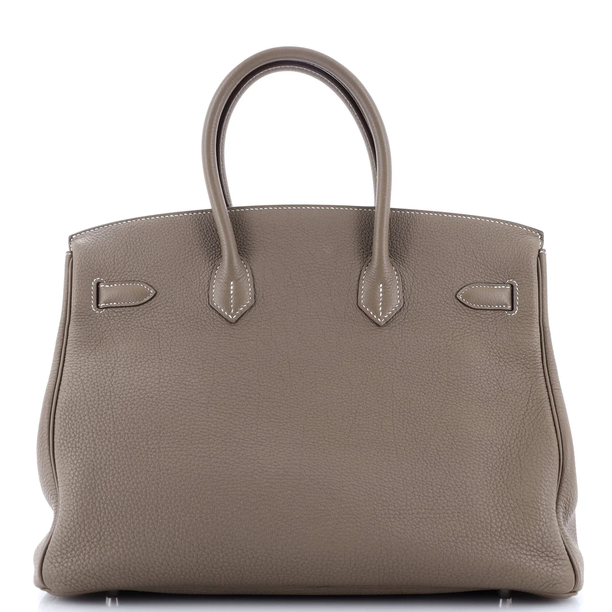 Birkin Handbag Grey Togo with Palladium Hardware 35 - Deep Luxury