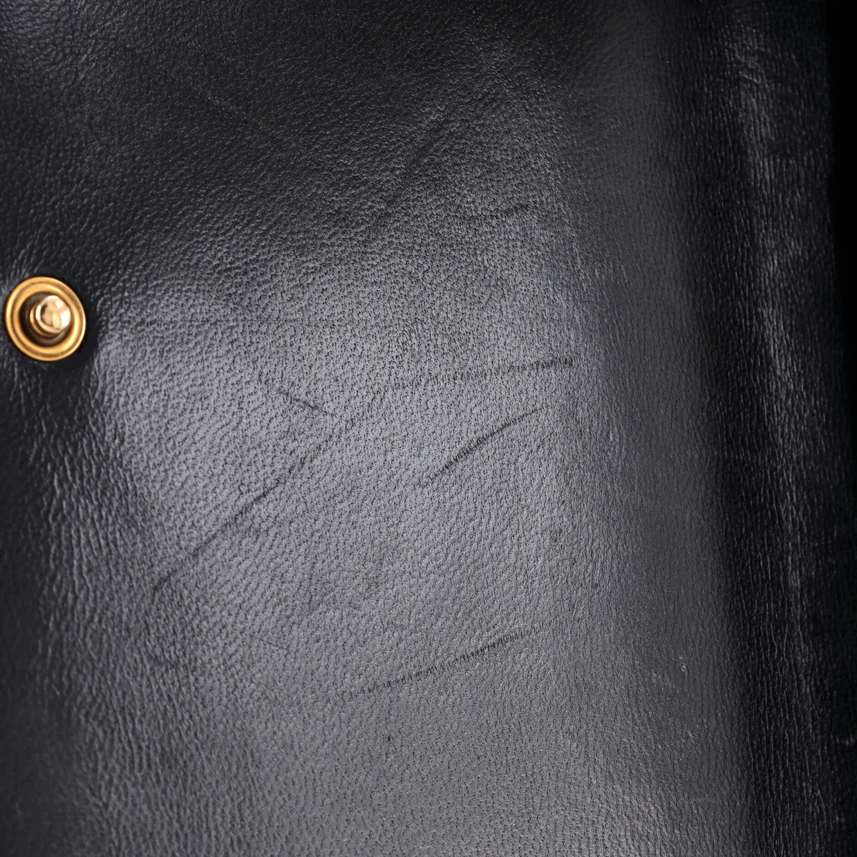 Classic Monogram Wallet on Chain Leather - Deep Luxury