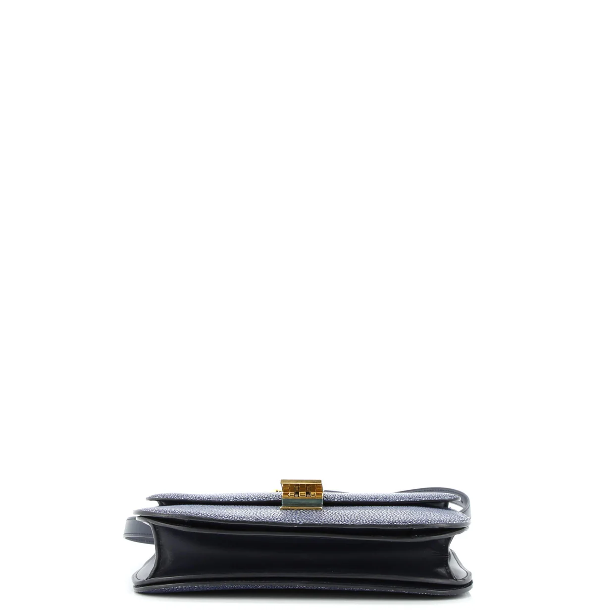 Classic Box Bag Stingray Medium - Deep Luxury