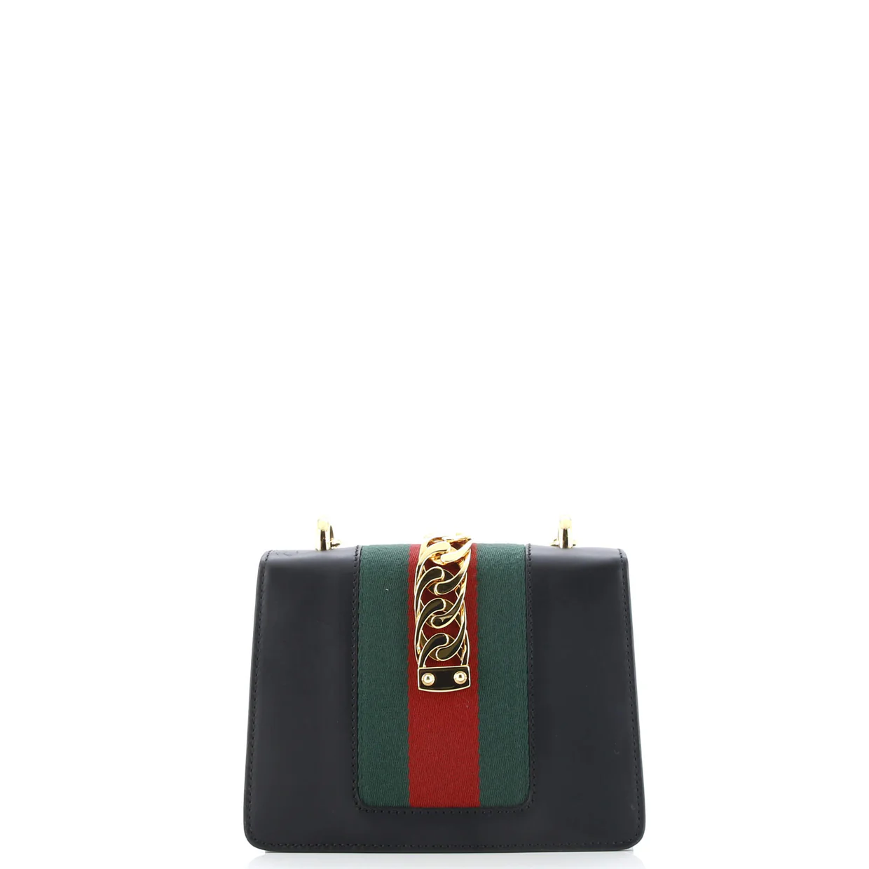 Sylvie Chain Shoulder Bag Leather Mini - Deep Luxury