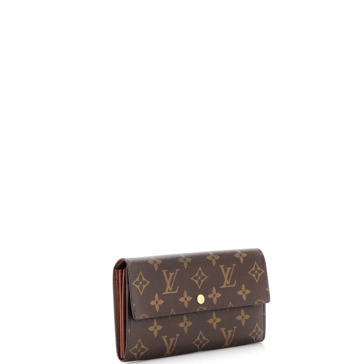 Sarah Wallet Monogram Canvas - Deep Luxury