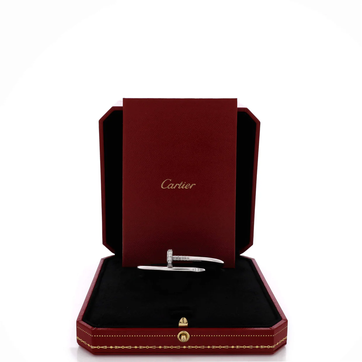 Juste un Clou Bracelet 18K White Gold with Diamonds Classic - Deep Luxury