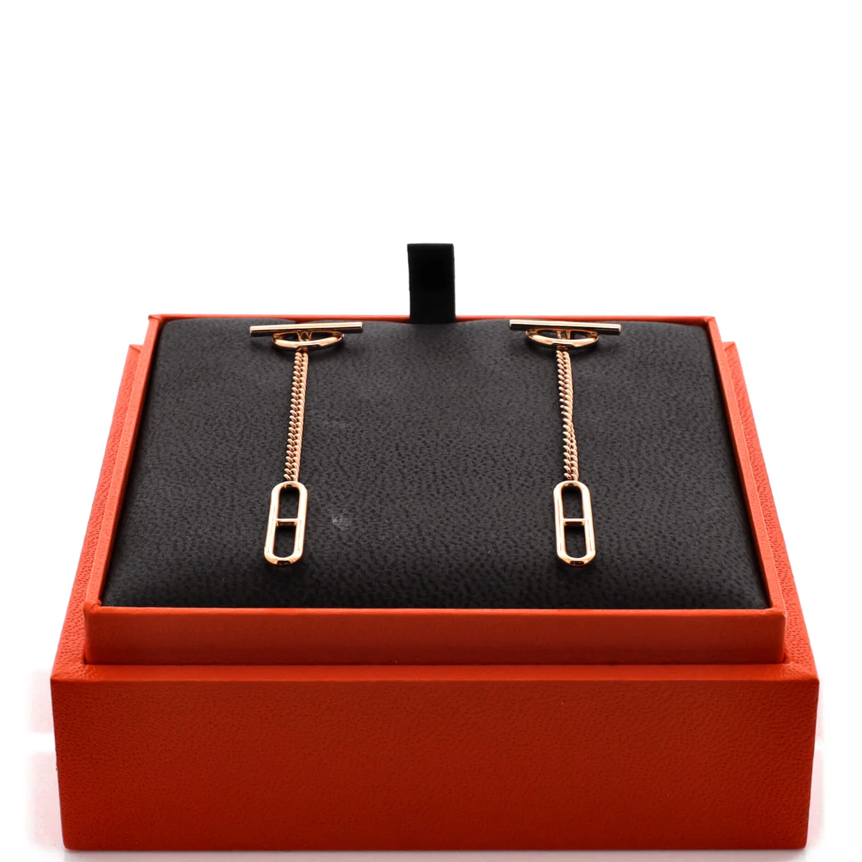 Echappee Drop Earrings 18K Rose Gold - Deep Luxury