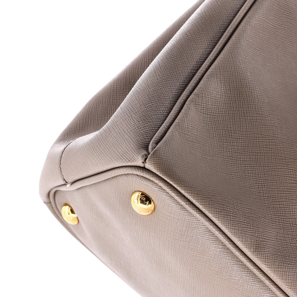 Double Zip Lux Tote Saffiano Leather Large - Deep Luxury