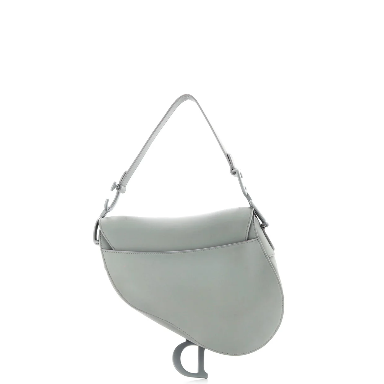 Ultra Matte Saddle Handbag Leather Medium - Deep Luxury