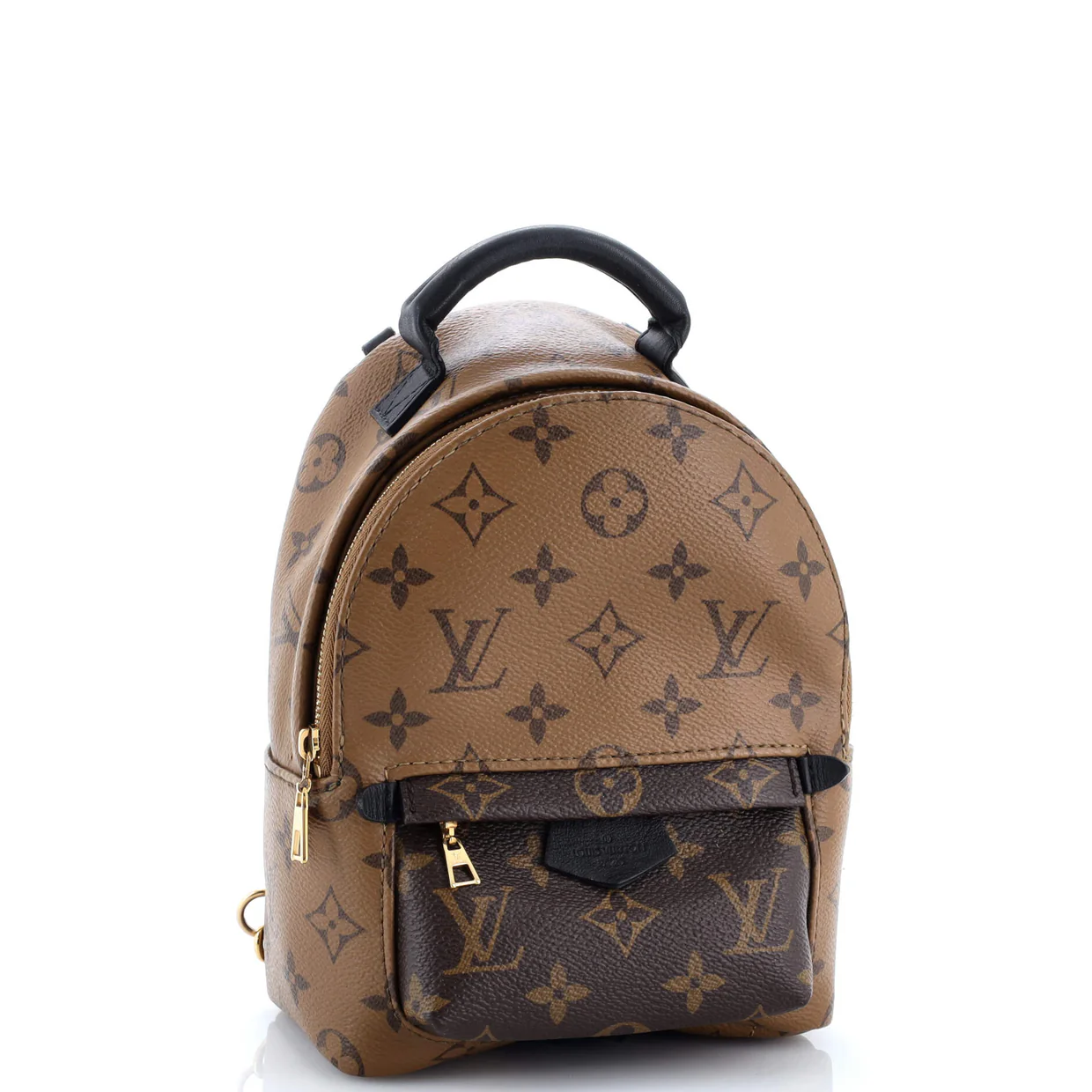 Palm Springs Backpack Reverse Monogram Canvas Mini - Deep Luxury