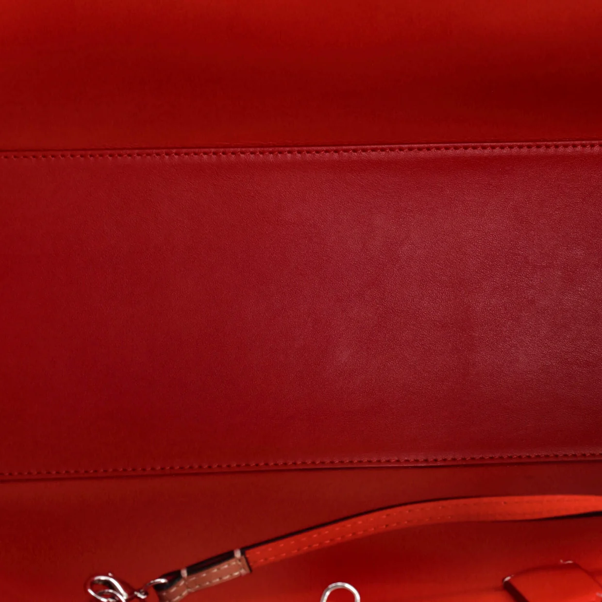 Cabata East West Tote Leather Large - Deep Luxury