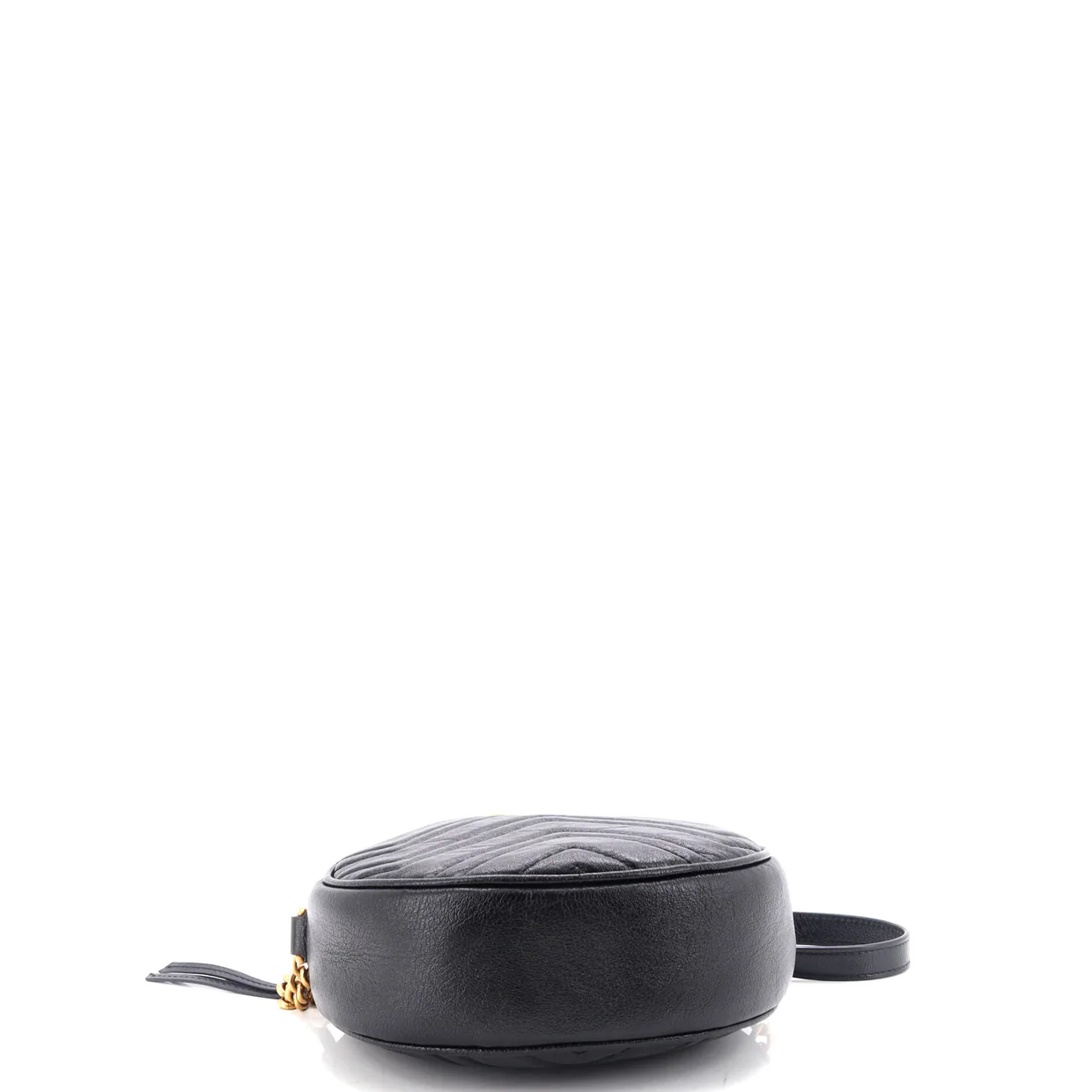 GG Marmont Round Shoulder Bag Matelasse Leather Mini - Deep Luxury