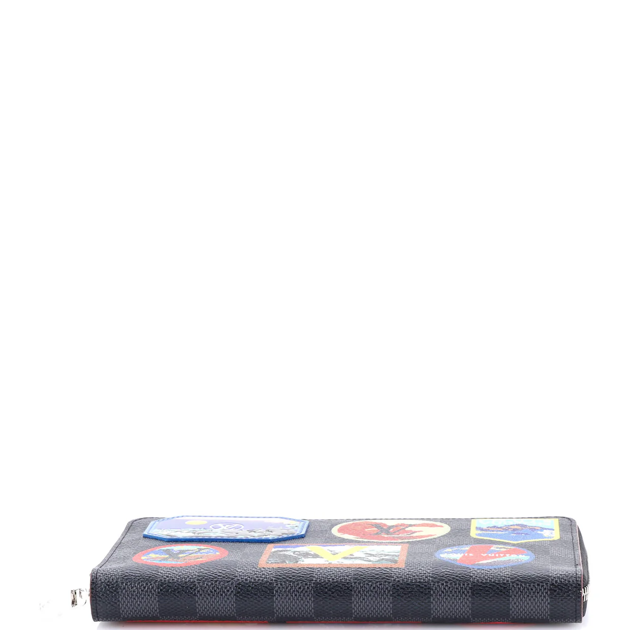 Zippy Organizer Alps Patches Damier Graphite - Deep Luxury