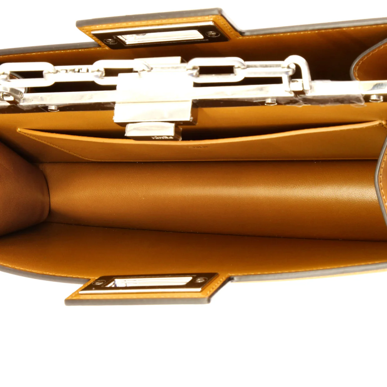 Peekaboo Cut Bag Leather Medium - Deep Luxury