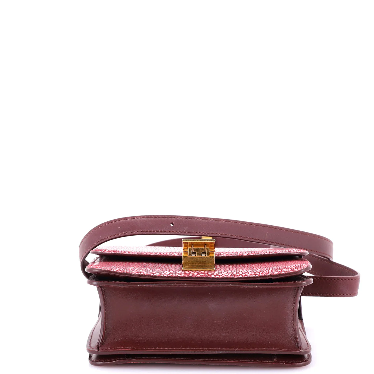 Classic Box Bag Stingray Small - Deep Luxury