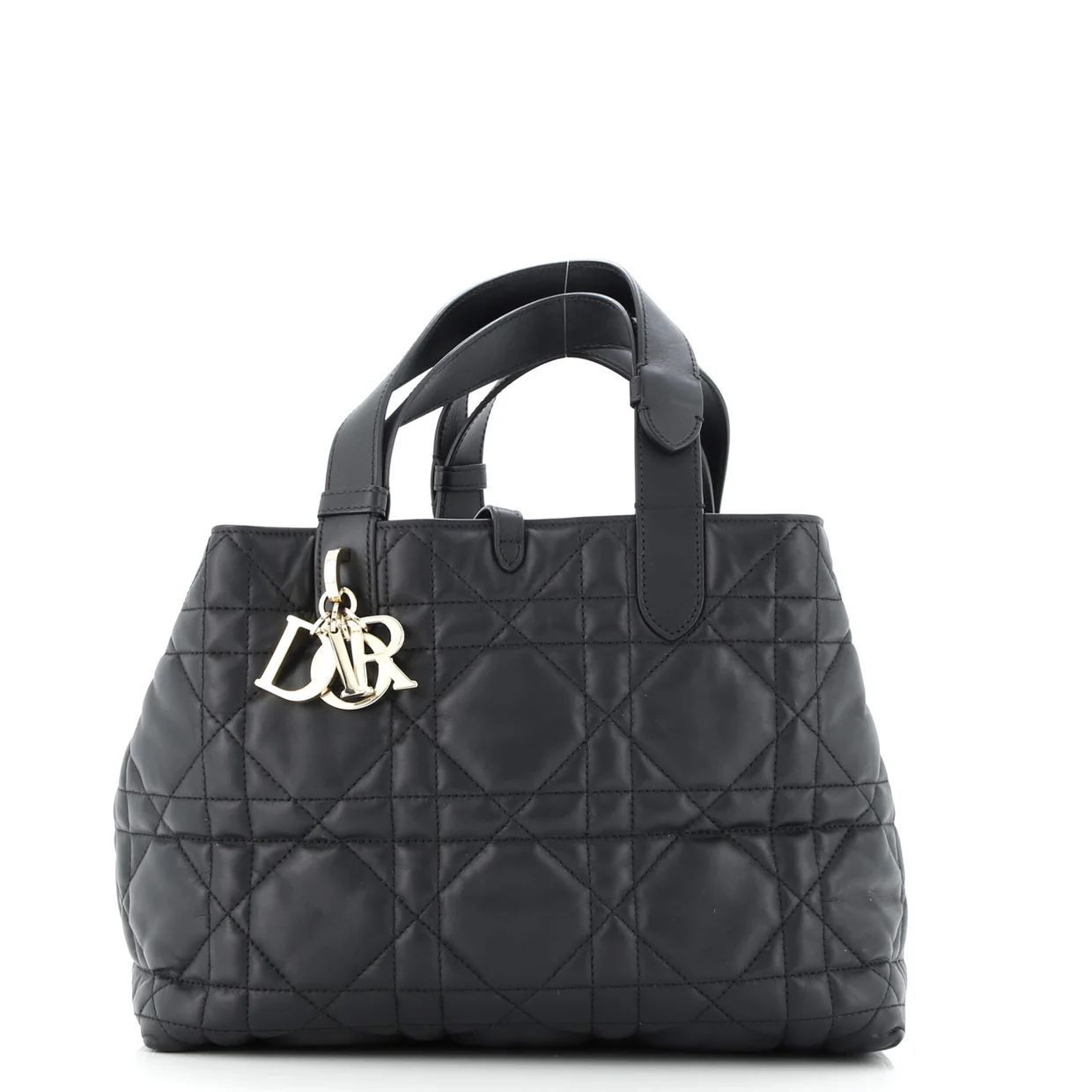 Toujours Tote Bag Macrocannage Quilt Calfskin Medium - Deep Luxury