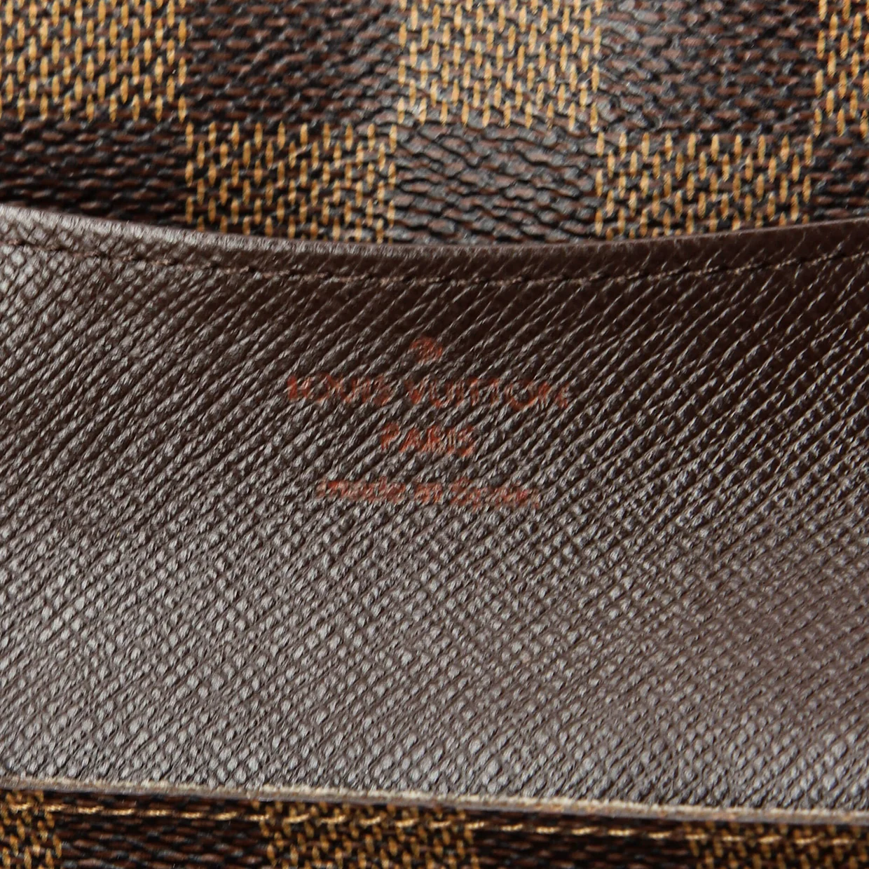 Emilie Wallet Damier - Deep Luxury