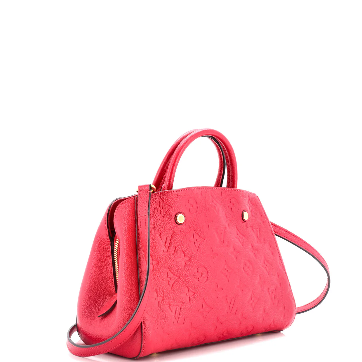 Montaigne Handbag Monogram Empreinte Leather MM - Deep Luxury