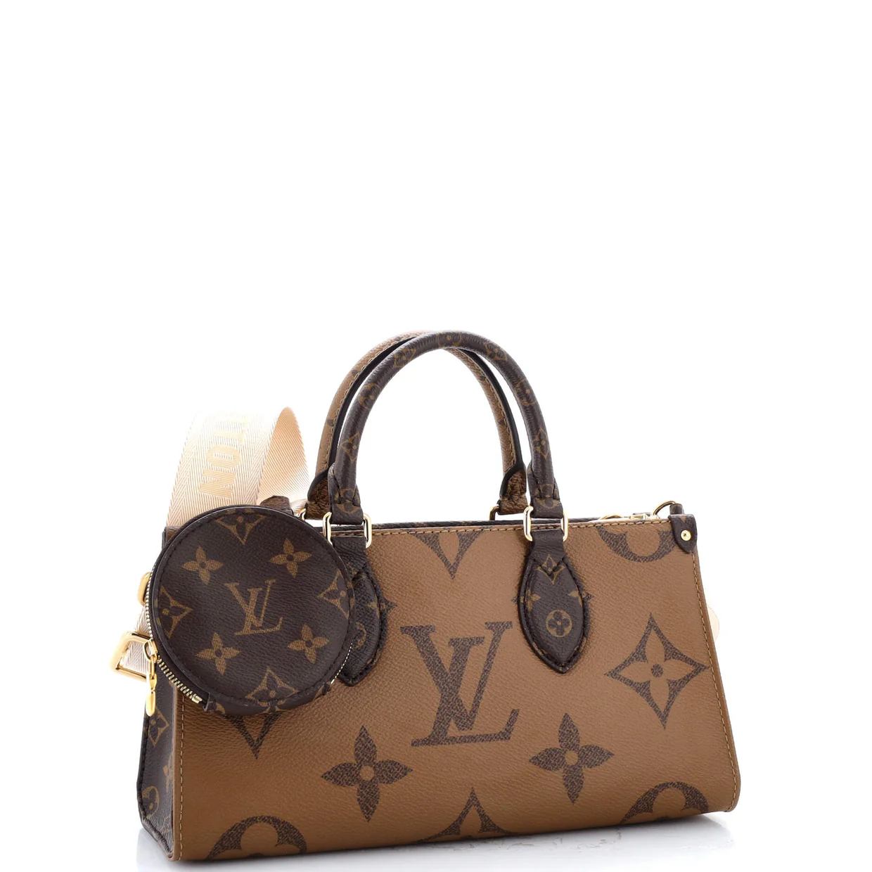 OnTheGo Tote Reverse Monogram Giant East West - Deep Luxury