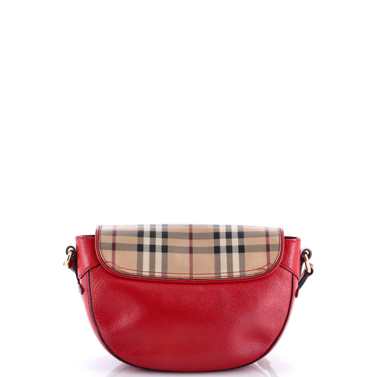 Maydown Crossbody Bag Haymarket Coated Canvas and Leather Small - Deep Luxury