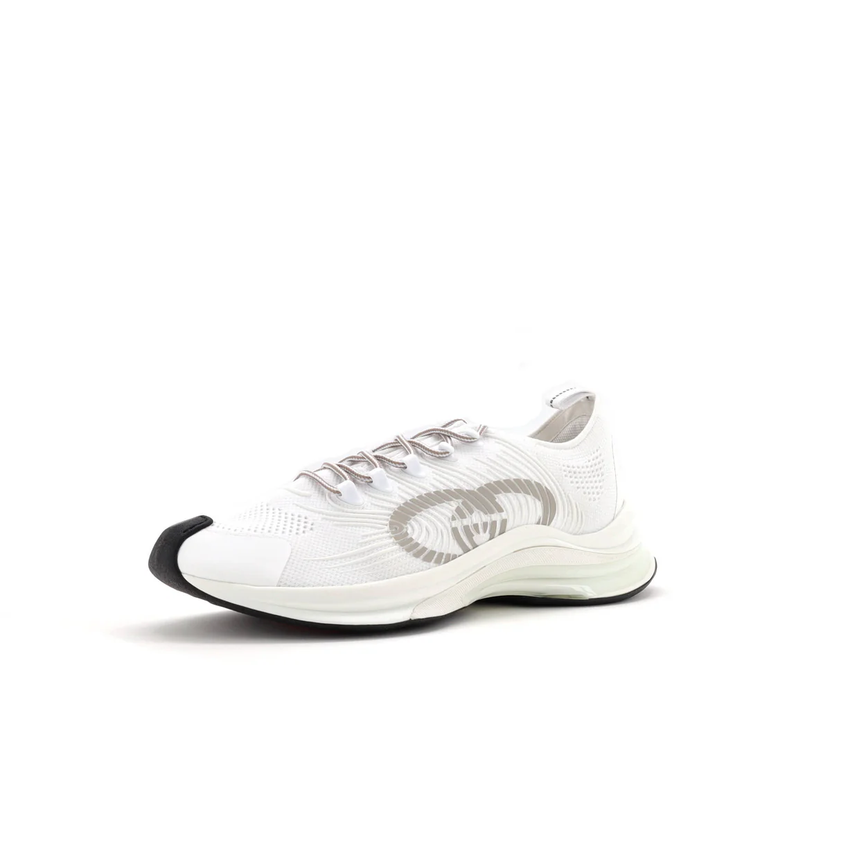 Men's Run Sneakers Embroidered Technical Fabric - Deep Luxury