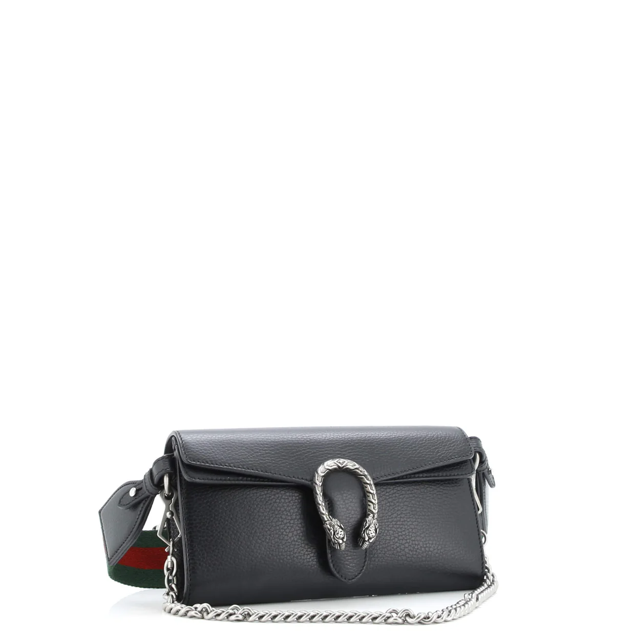 Dionysus East-West Flap Bag Leather Small - Deep Luxury
