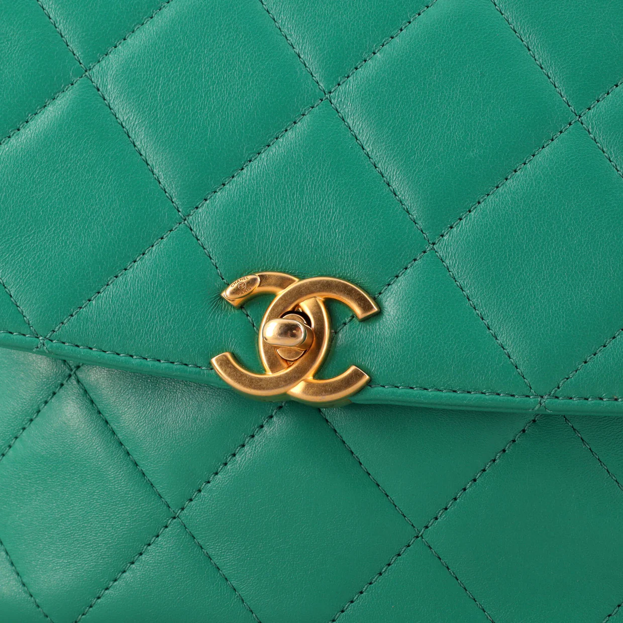 Chain Melody Flap Backpack Quilted Lambskin Small - Deep Luxury