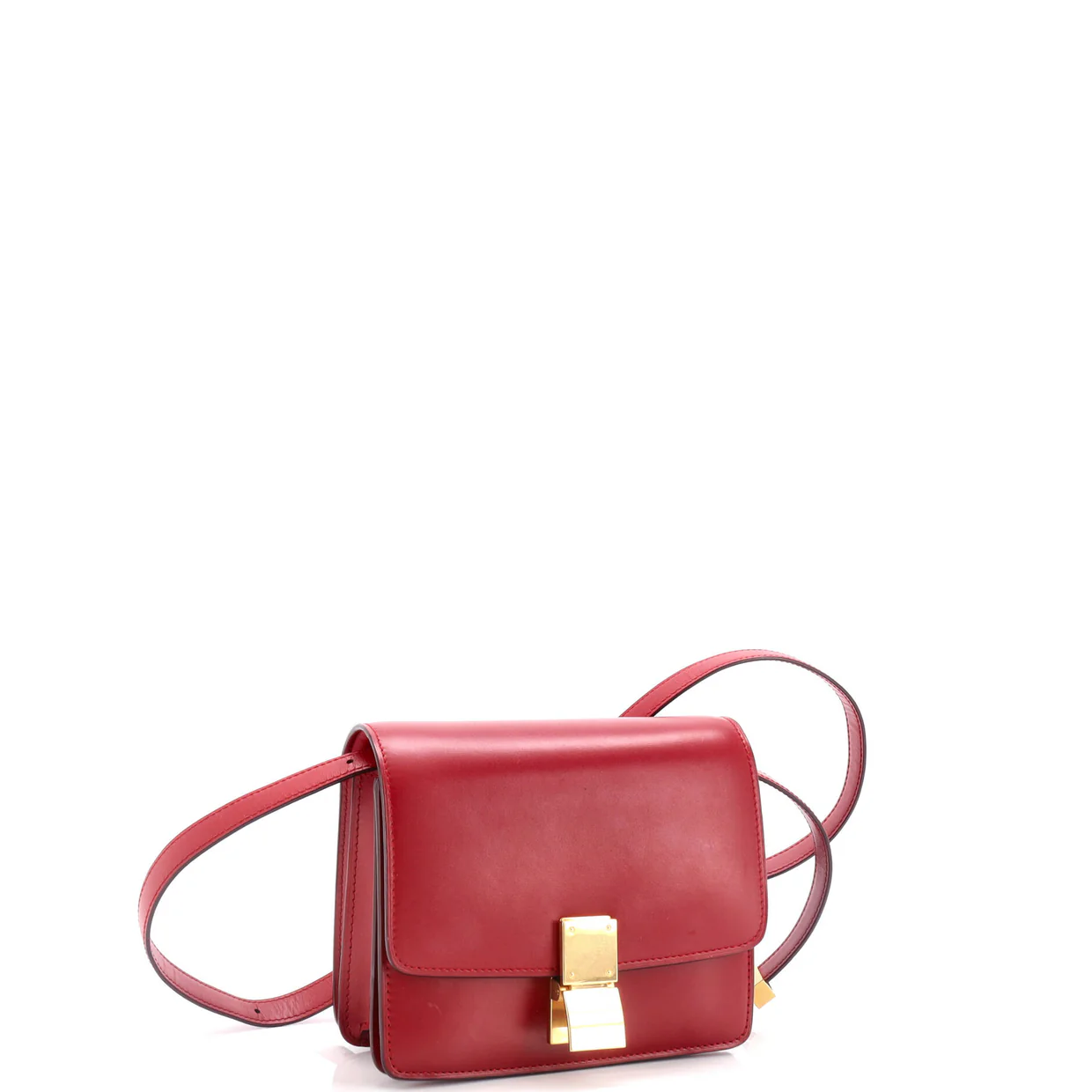 Classic Box Bag Smooth Leather Teen - Deep Luxury