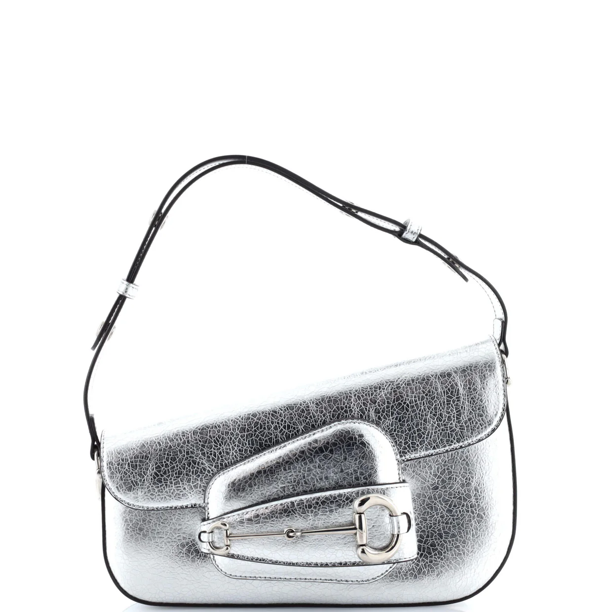 Horsebit 1955 Asymmetric Shoulder Bag Leather Mini - Deep Luxury