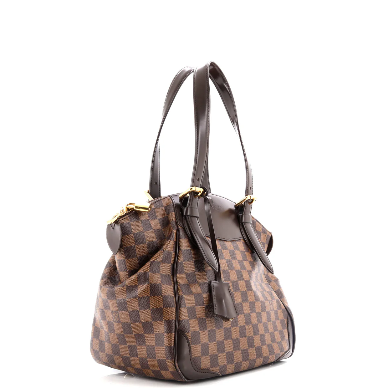 Verona Handbag Damier MM - Deep Luxury
