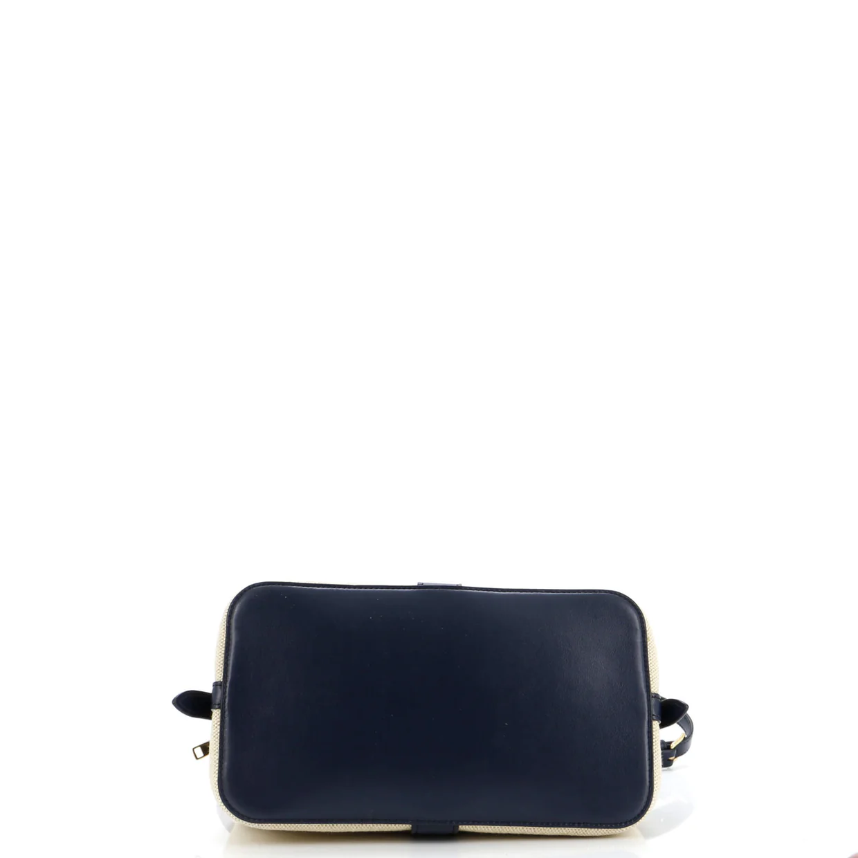 Cabas de France Tote Canvas with Leather Small - Deep Luxury