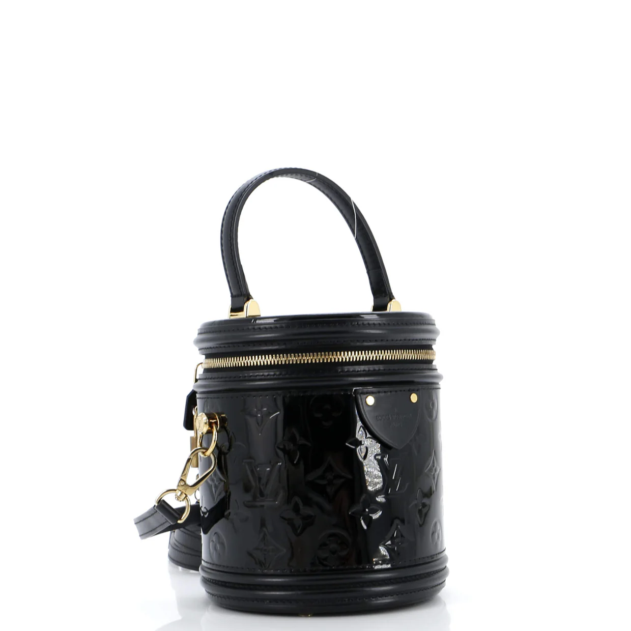 Cannes Handbag Monogram Vernis - Deep Luxury