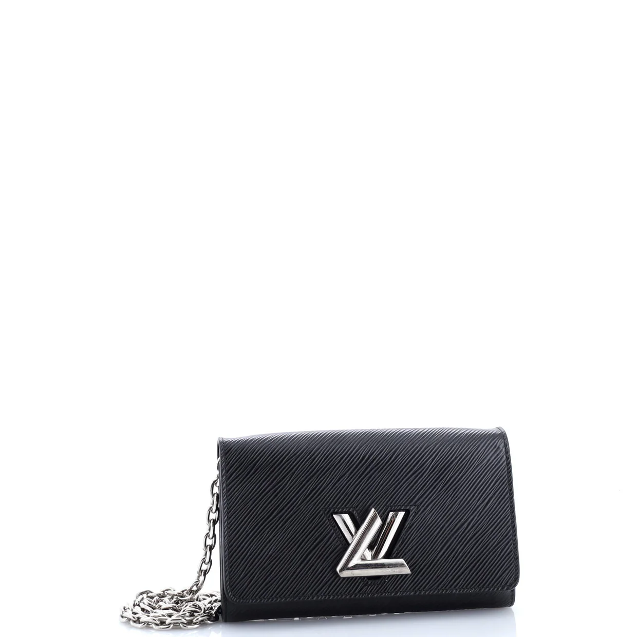 Twist Chain Wallet Epi Leather - Deep Luxury