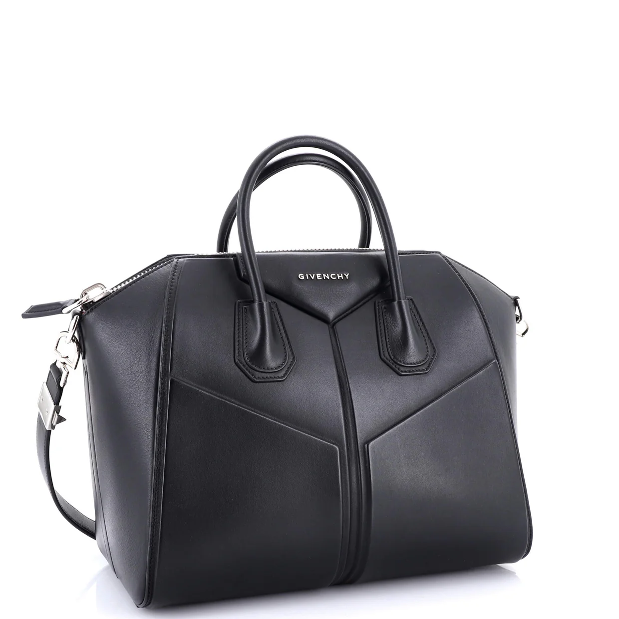 Antigona Bag 3D Embossed Leather Medium - Deep Luxury