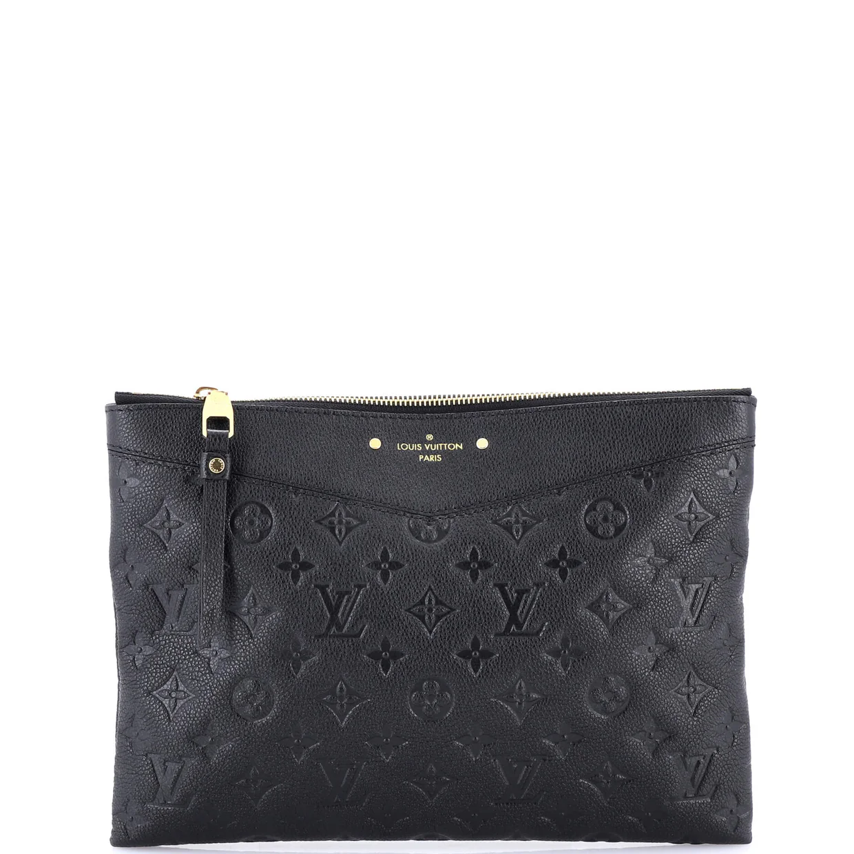 Daily Pouch Monogram Empreinte Leather - Deep Luxury
