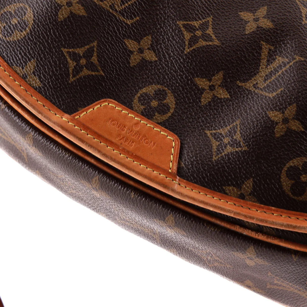 Menilmontant Handbag Monogram Canvas PM - Deep Luxury