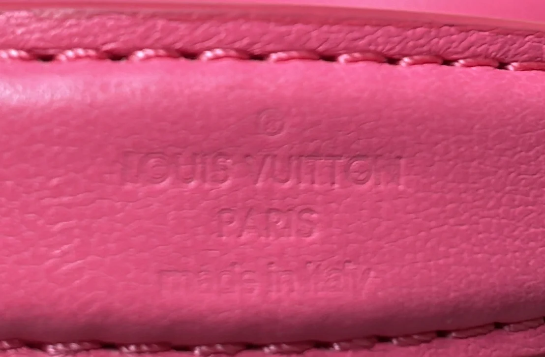 Pop My Heart Pouch Bag Bubblegram Leather - Deep Luxury